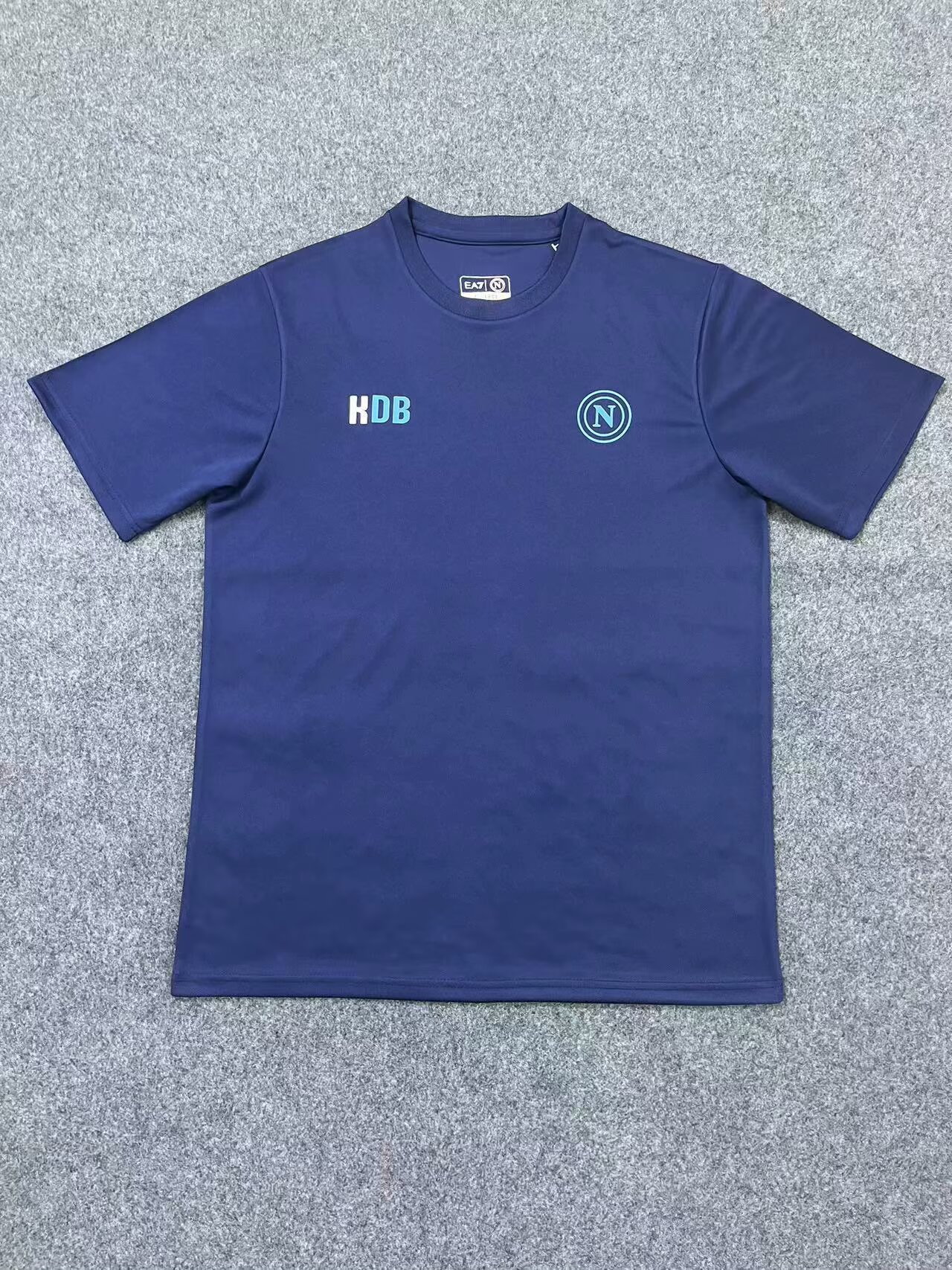 AAA Quality Napoli 25/26 Training Blue Soccer Jersey
